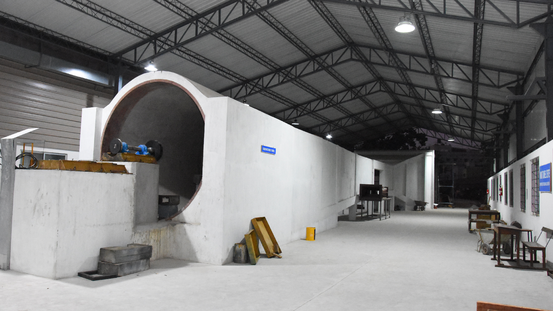 Concrete Wind Tunnel